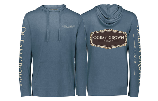 Ocean Grown Camo Badge REPREVE® Eco Hoodie