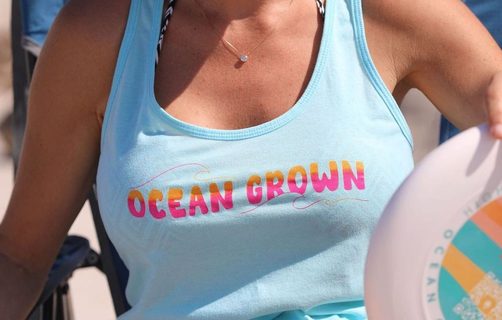 Groovy Wave Racerback Tank