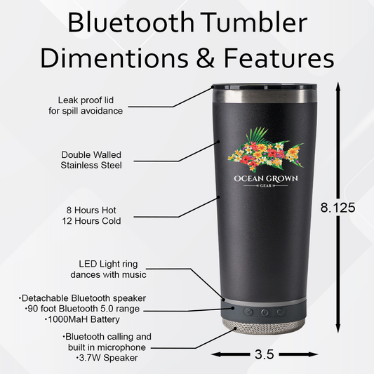 Hogfish Bluetooth Speaker Tumbler