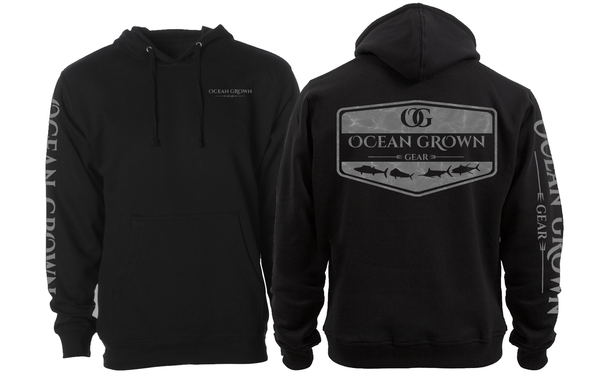 Mens Fresh Catch Hoodie w/ Hogfish Tumbler Gift Bundles
