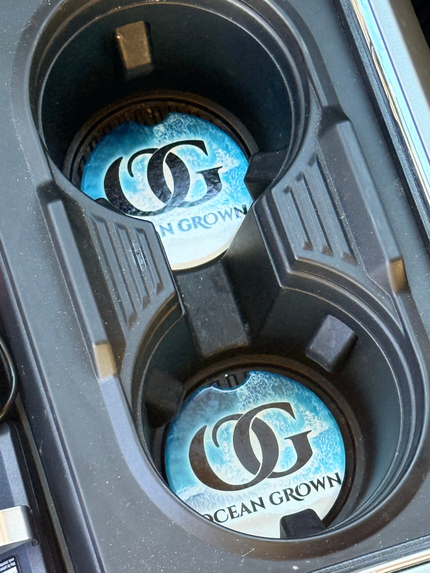 Beach Themed OG Car Coasters