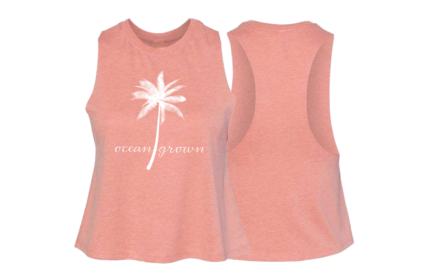 Palm Tree Crop Tank