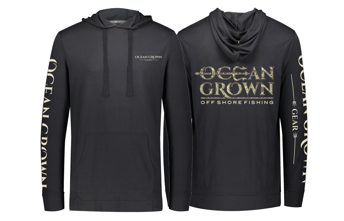 Offshore Camo Logo REPREVE® Eco Hoodie