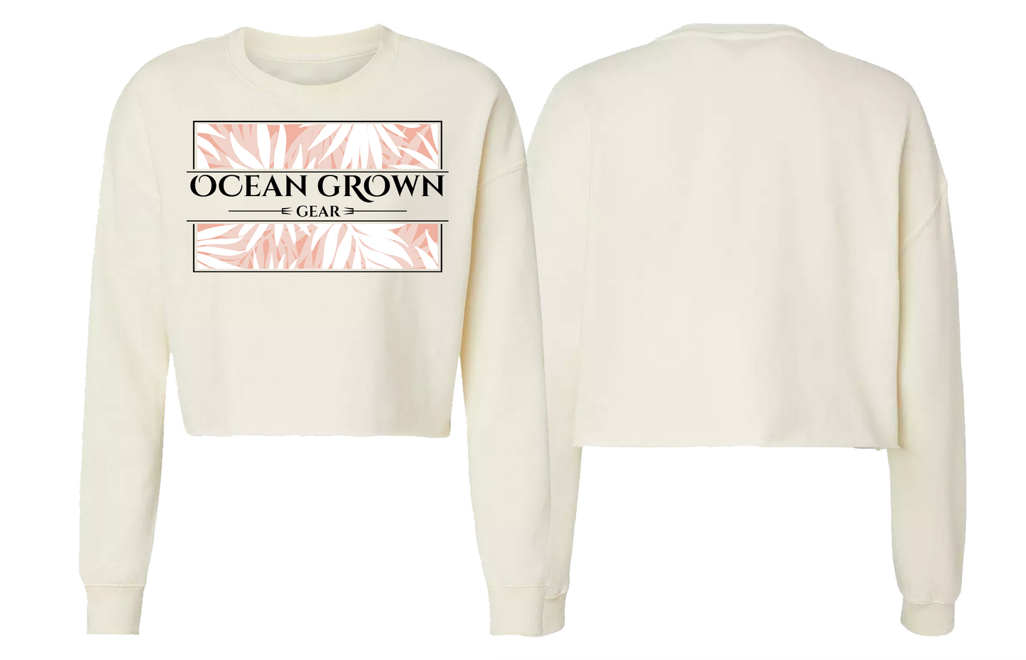 Peachy Palms Sweatshirt