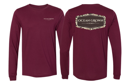 Ocean Grown Camo Badge