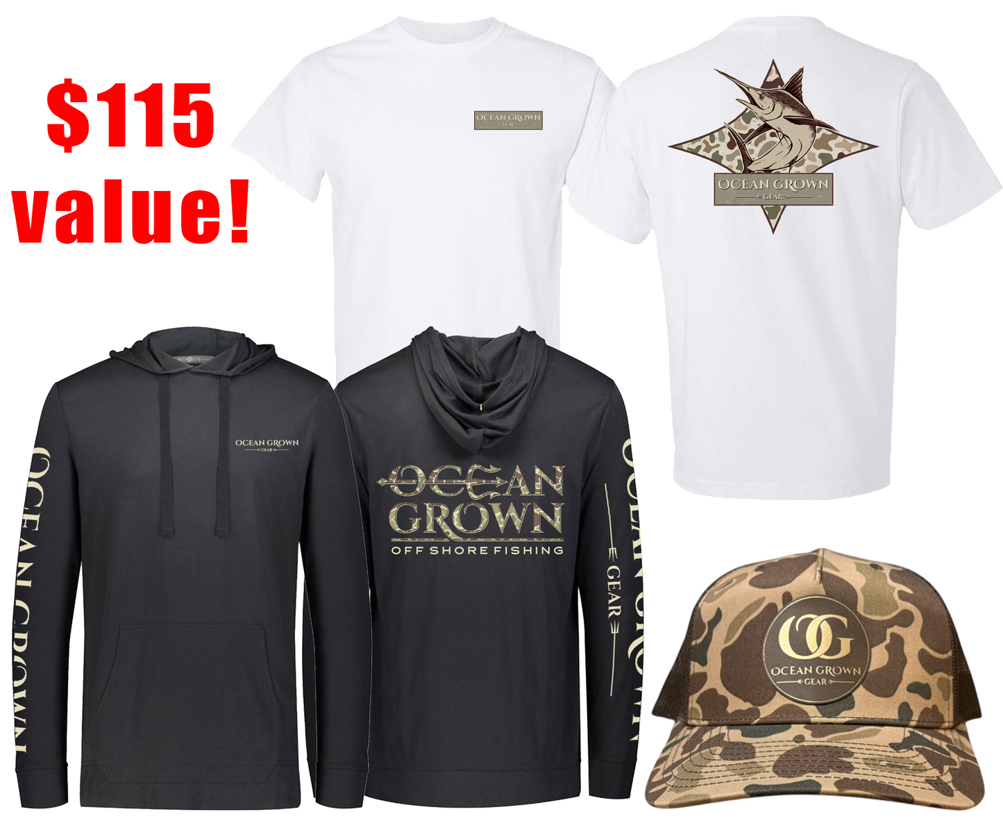 Mens Camo Repreve Bundle