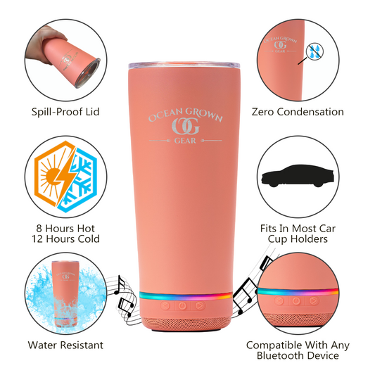 OG Icon Bluetooth Speaker Tumbler